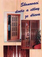 Shrnovací dveře dřevěné